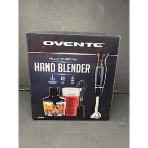 OVENTE MULTI PURPOSE HAND BLENDER‎ NEW BLACK code H5565B New Open Box